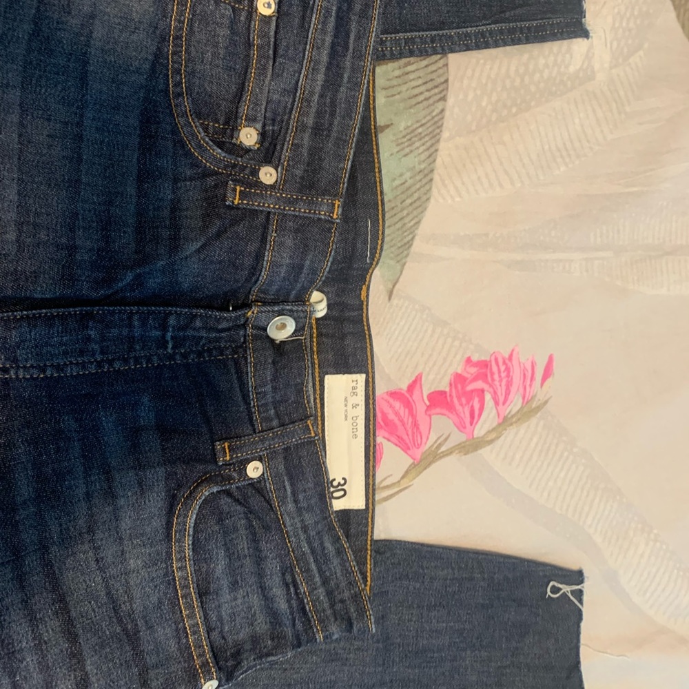Dark wash jeans